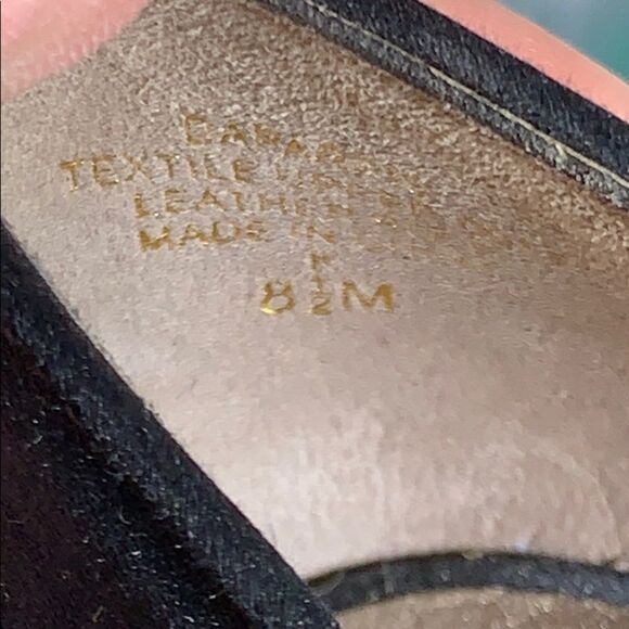 Joan & David Black Satin Bow Detailed Pump Sz 8.5 - Picture 5 of 6